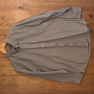 Mens Large Vintage Claybrooke Long Sleeve Shirt